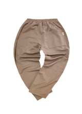 HENRY CLOTHING Ανδρικό ανοιξιάτικο παντελόνι καφέ simple oversized pants 8-002-light brown