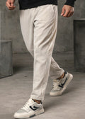HENRY CLOTHING Ανδρικό παντελόνι κοτλέ εκρού 8-032-ecru