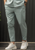 HENRY CLOTHING - Ανδρικό ανοιξιάτικο παντελόνι - Βεραμάν 8-102