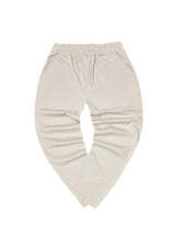 Ανδρικό παντελόνι Henry clothing - 8-106 - simple pants με κορδόνι στην μέση μπεζ