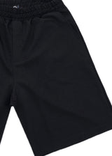 Ανδρική υφασμάτινη βερμούδα Henry Clothing - 8-111 - fabric elegant shorts μαύρη