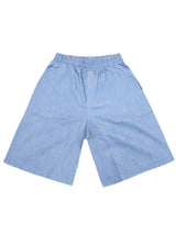 HENRY CLOTHING Ανδρική βερμούδα υφασμάτινη τύπου τζιν 8-112-ciel