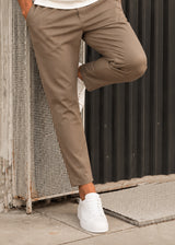 HENRY CLOTHING - Ανδρικό φθινοπωρινό παντελόνι - Πούρο 8-140