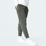 Magic bee - MB23400 - simple logo pants - khaki