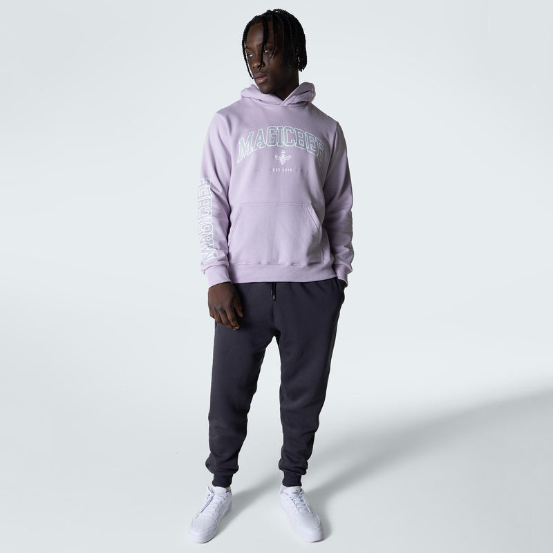 Magicbee - MB23508 - EST logo hoodie - lilaq