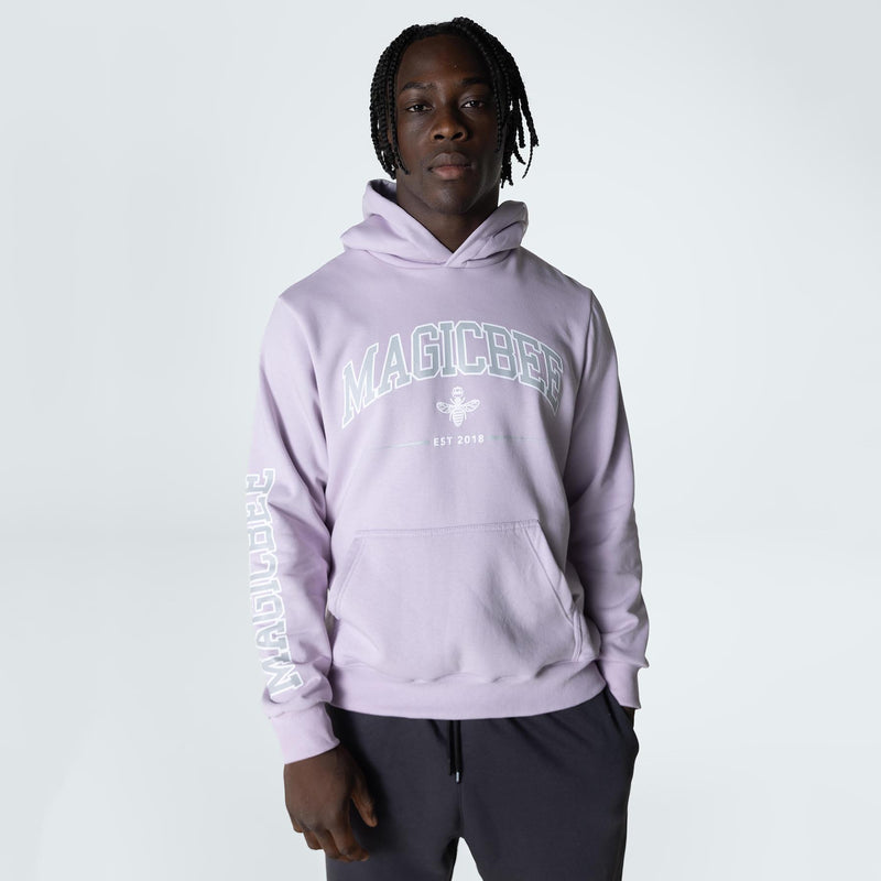 Magicbee - MB23508 - EST logo hoodie - lilaq