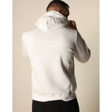 Magicbee - MB23500 - gold logo hoodie - white