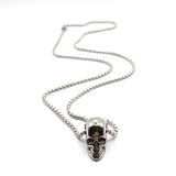 Gang - GNG119 - high quality skull chain - silver