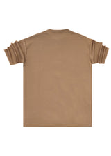 HENRY CLOTHING Ανδρικό κοντομάνικο πουκάμισο καφέ 9-002-brown