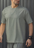 HENRY CLOTHING - Ανδρικό t-shirt - Χακί 9-131