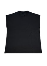 HENRY CLOTHING Ανδρική αμάνικη μπλούζα μαύρη 9-135-black