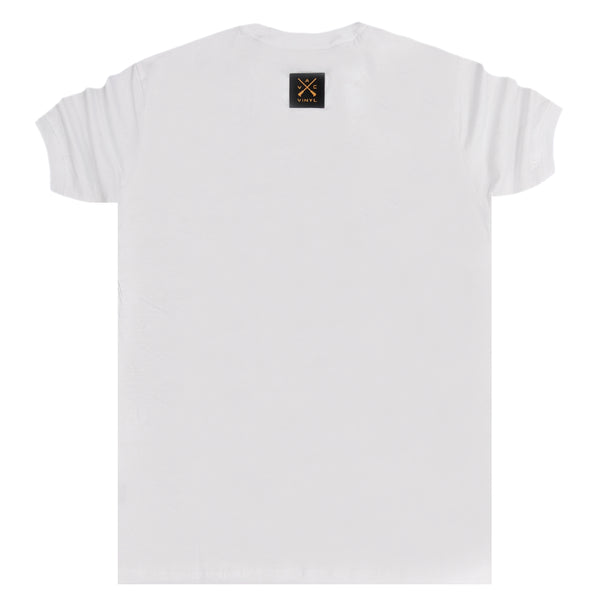 Vinyl art clothing - 91324-02 - big logo t-shirt - white