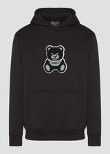 Ανδρικό φούτερ με κουκούλα Vinyl Art Clothing-91919-01-puff Teddy hoodie regular fit -black