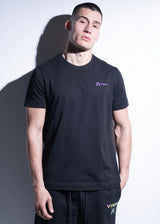 Vinyl art clothing - 95242-01 - iridescent t-shirt - black