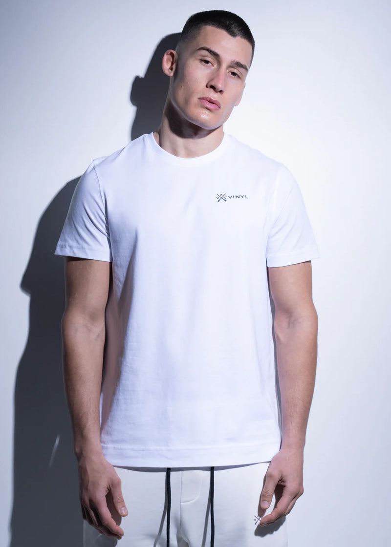 Vinyl art clothing - 95242-02 - iridescent t-shirt - white