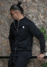 Ανδρική Ζακέτα Henry clothing - 3-631 - capitone μαύρο