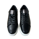 Renato garini italy - ACE-2215 - black lined sneakers - black
