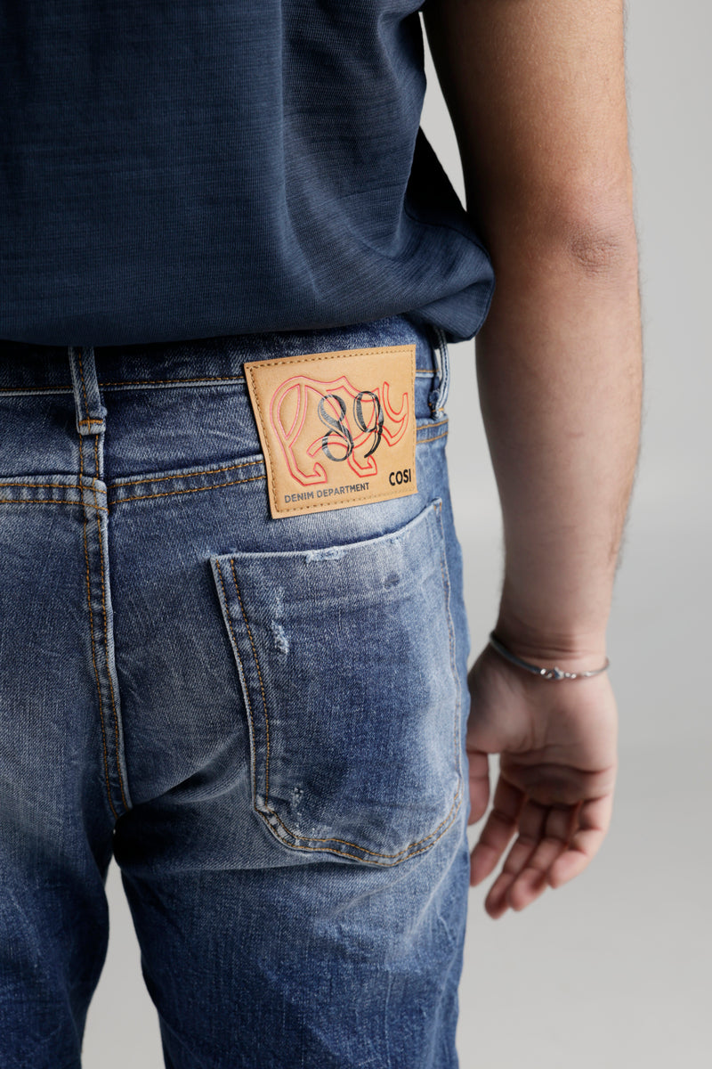 Ανδρικό τζιν παντελόνι cosi jeans - 65-APPIO 2 μπλε