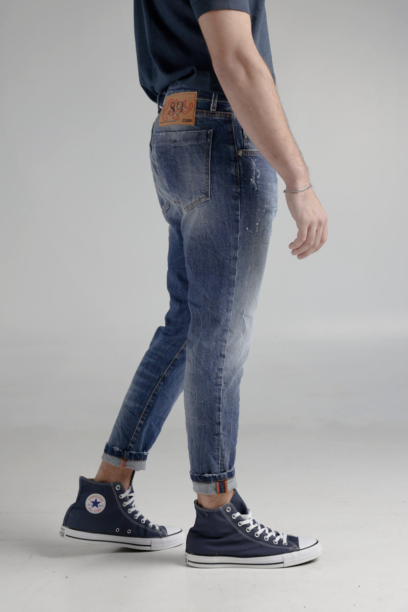 Ανδρικό τζιν παντελόνι cosi jeans - 65-APPIO 2 μπλε