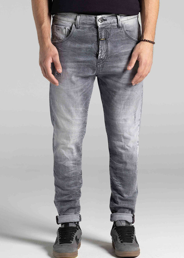 Ανδρικό τζιν παντελόνι cosi jeans -66-APPIO-10-grey regular fit