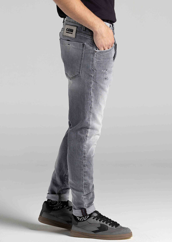 Ανδρικό τζιν παντελόνι cosi jeans -66-APPIO-10-grey regular fit