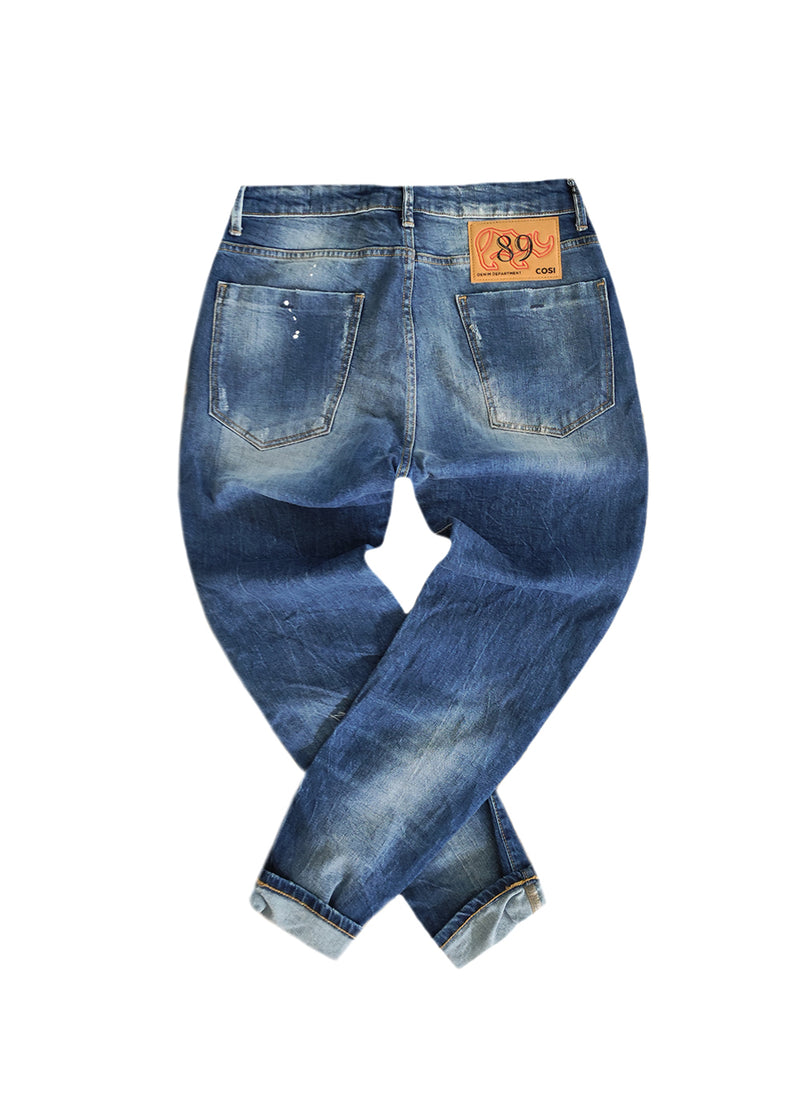 Ανδρικό τζιν παντελόνι cosi jeans - 65-APPIO 2 μπλε