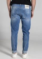 COSI JEANS Ανδρικό τζιν παντελόνι regular fit μπλε  67-APPIO 3-denim
