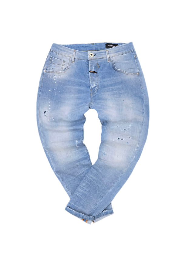 Ανδρικό τζιν παντελόνι Cosi Jeans - 65-APPIO 6 - jeans regular fit ανοιχτό μπλε