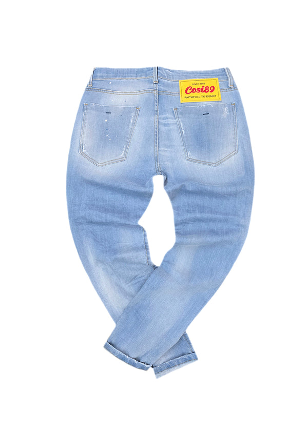Ανδρικό τζιν παντελόνι Cosi Jeans - 65-APPIO 6 - jeans regular fit ανοιχτό μπλε