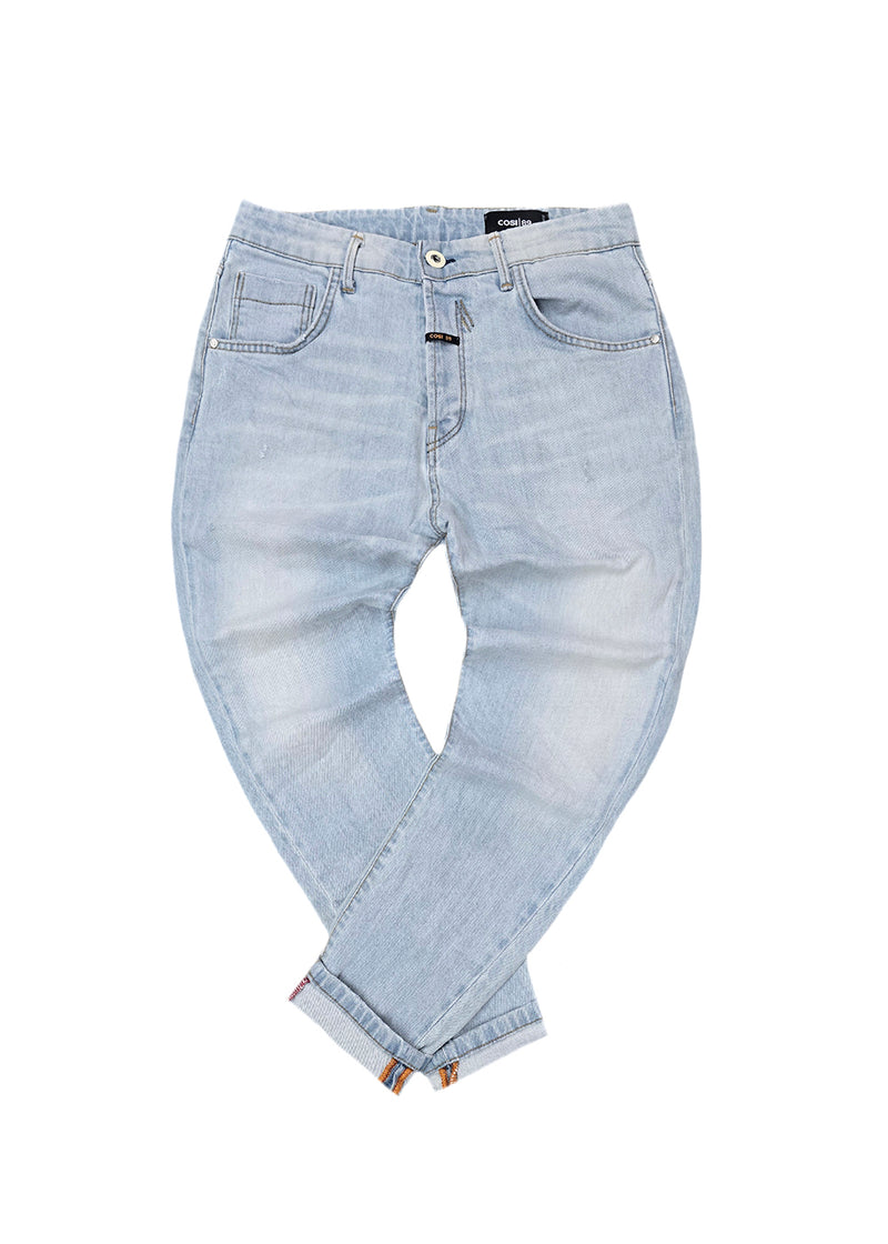 Ανδρικό τζιν παντελόνι Cosi Jeans - 65-APPIO 7 - jeans regular fit ανοιχτό μπλε