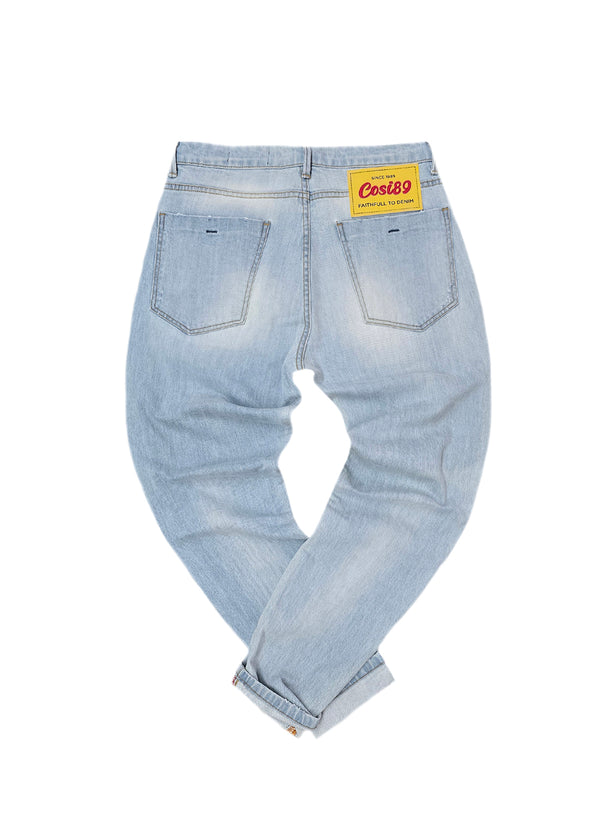 Ανδρικό τζιν παντελόνι Cosi Jeans - 65-APPIO 7 - jeans regular fit ανοιχτό μπλε