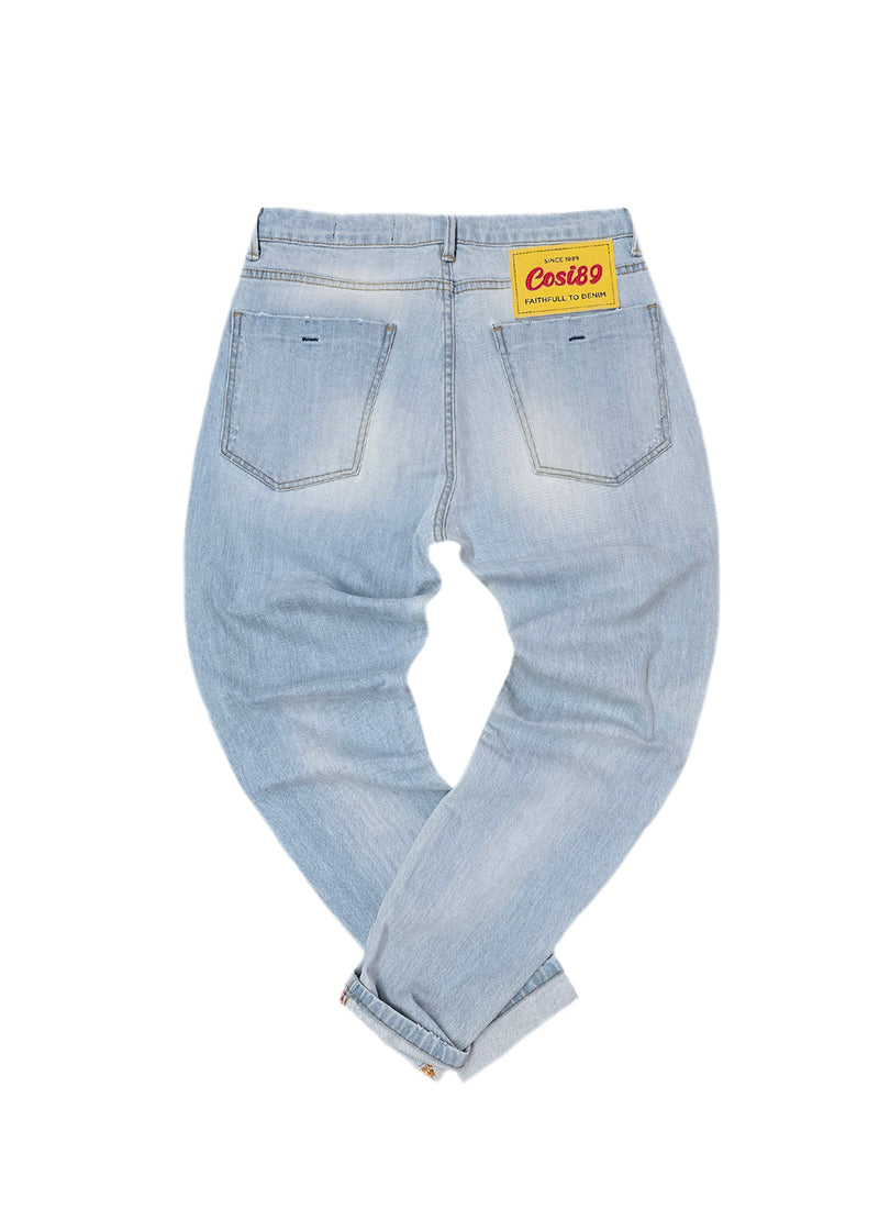 Ανδρικό τζιν παντελόνι Cosi Jeans - 65-APPIO 7 - jeans regular fit ανοιχτό μπλε