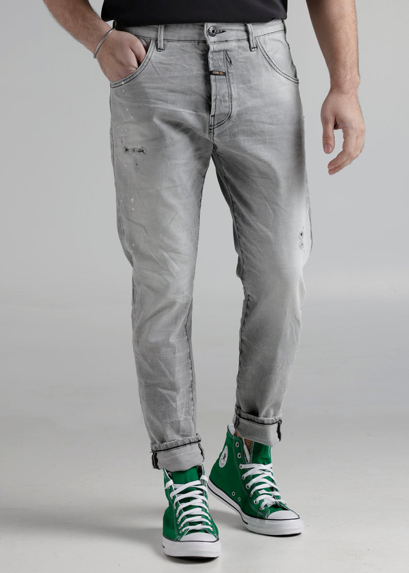 Ανδρικό τζιν παντελόνι cosi jeans - 65-APPIO-8 γκρι