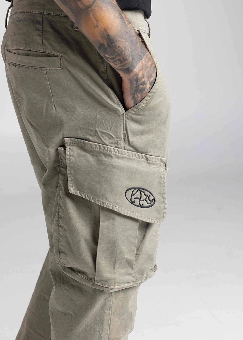 Ανδρικό Παντελόνι Cosi jeans - 64-ASERE - cargo ανοιχτό χακί