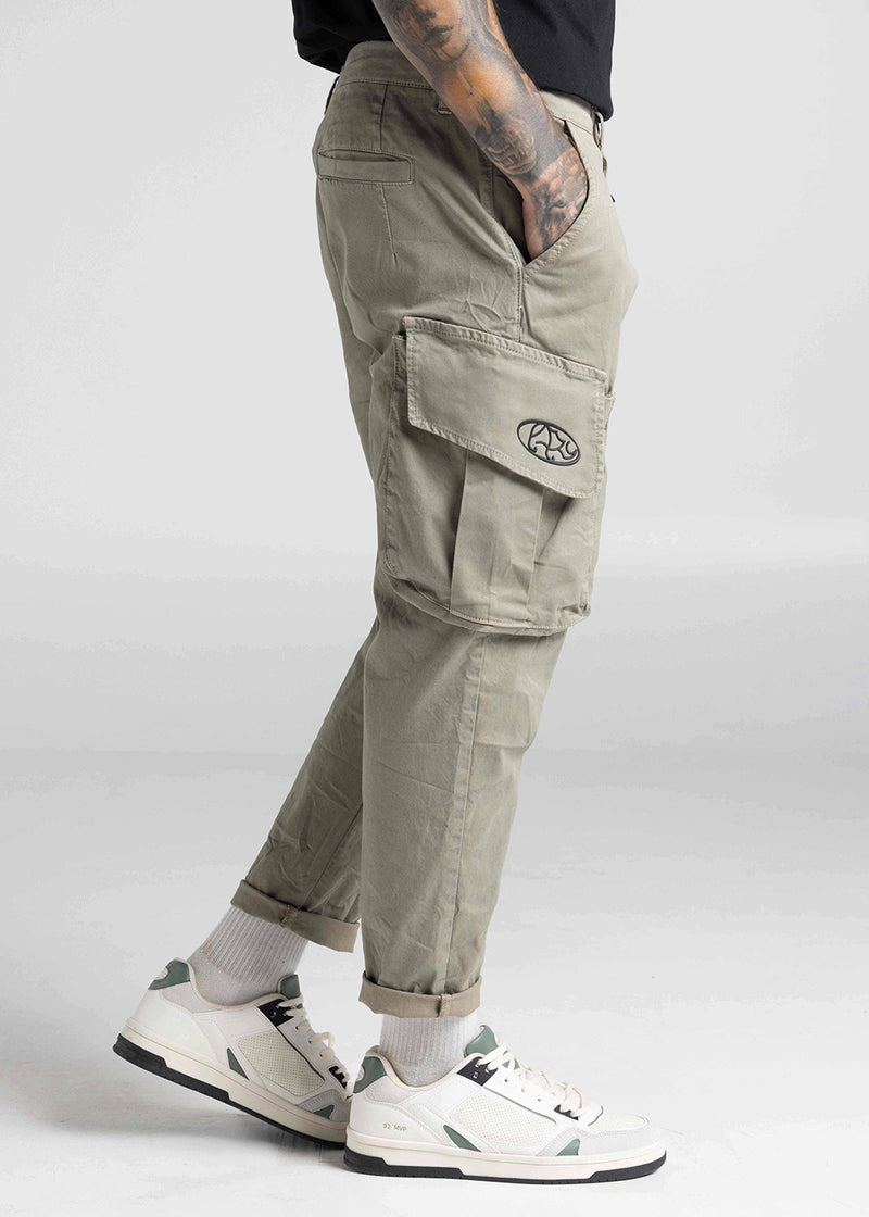 Ανδρικό Παντελόνι Cosi jeans - 64-ASERE - cargo ανοιχτό χακί