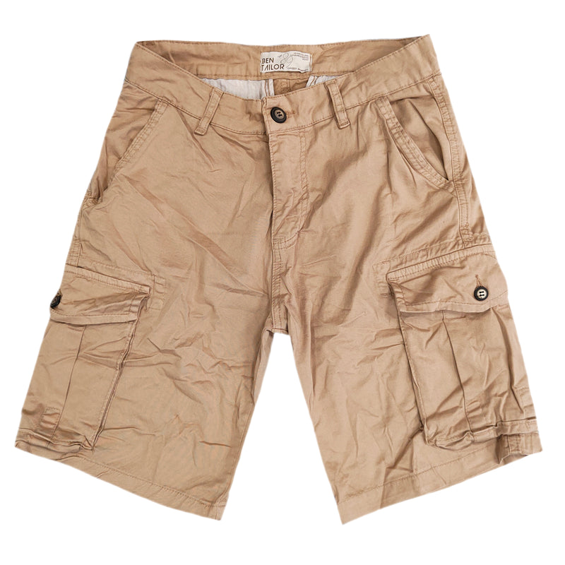 Ben tailor - BENT.0759 - cargo roots shorts - beige