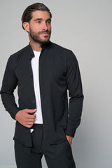 Ανδρικό σετ πουκάμισο-παντελόνι Ben Tailor - BENT.1123 - set MONACO μαύρο