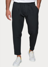 Ανδρικό υφασμάτινο παντελόνι Ben Tailor-BENT.1124-MONACO fabric pants black