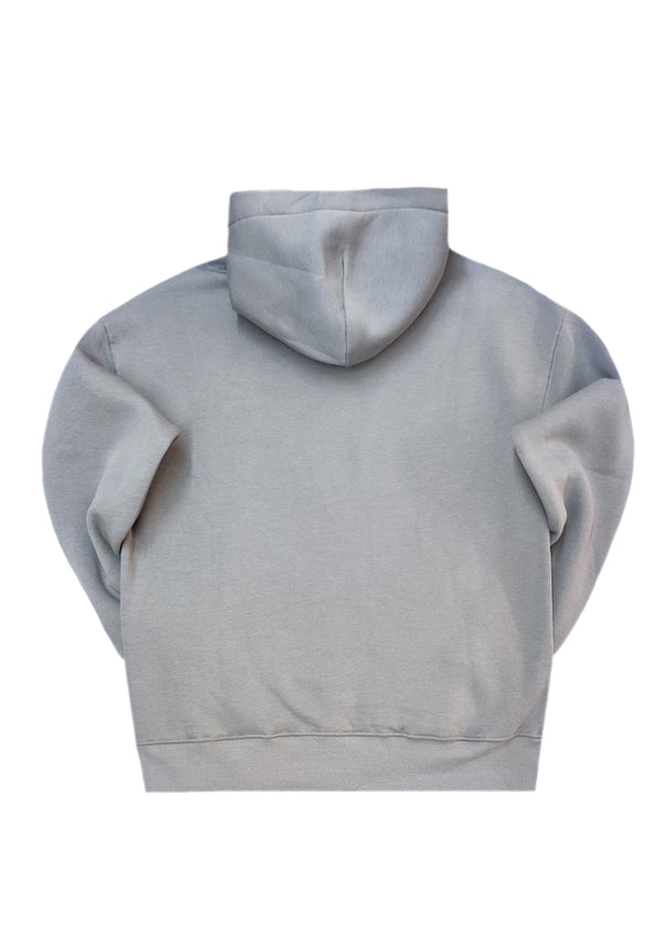 Ανδρικό μακρυμάνικο φούτερ Two Brothers - BF-25580-grey regular fit