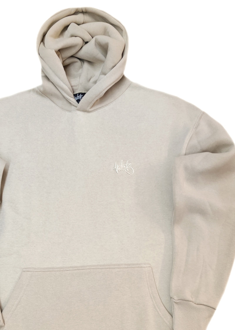 Ανδρικό μακρυμάνικο φούτερ Two Brothers - BF-25580-beige regular fit