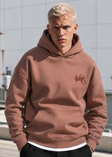 Ανδρικό μακρυμάνικο φούτερ Two Brothers-BF-25580-dusty pink