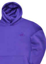 Ανδρικό μακρυμάνικο φούτερ Two Brothers - BF-25580-purple regular fit