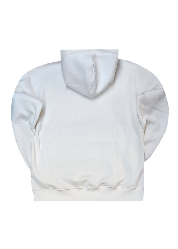 Ανδρικό μακρυμάνικο φούτερ Two Brothers - BF-25580-white regular fit