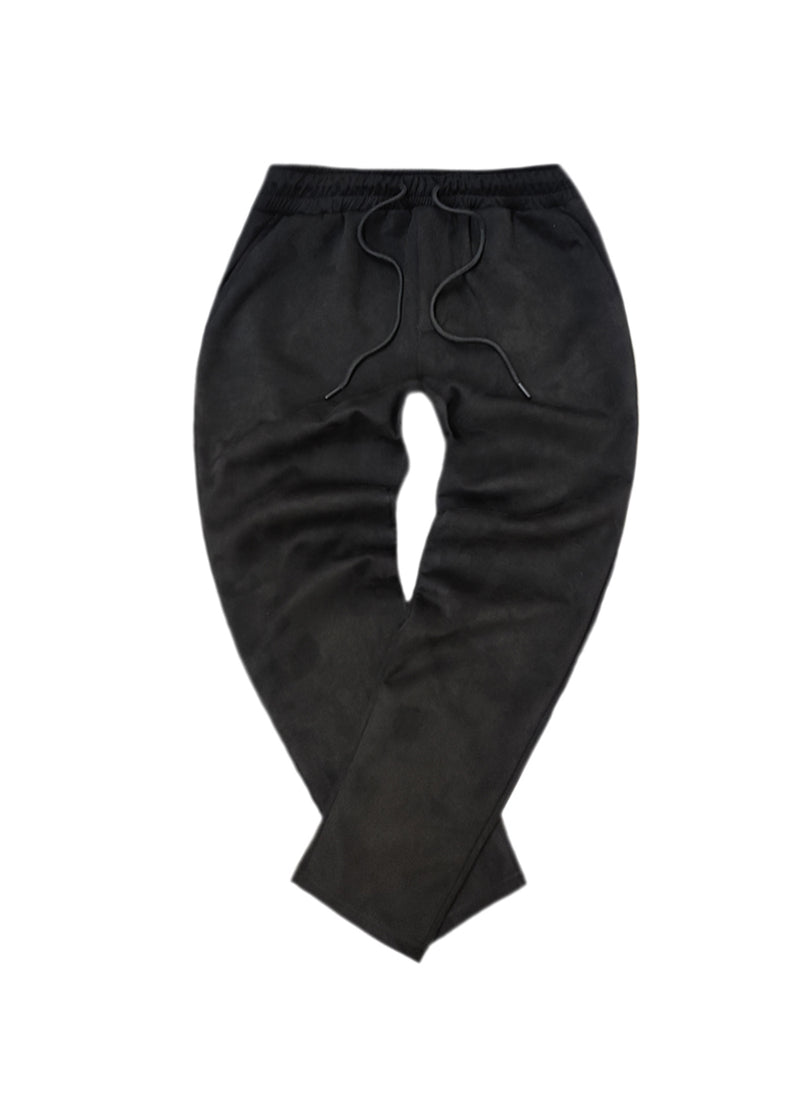 Ανδρικό παντελόνι Two Brothers Clothing-BF-25800-black-Alcantara