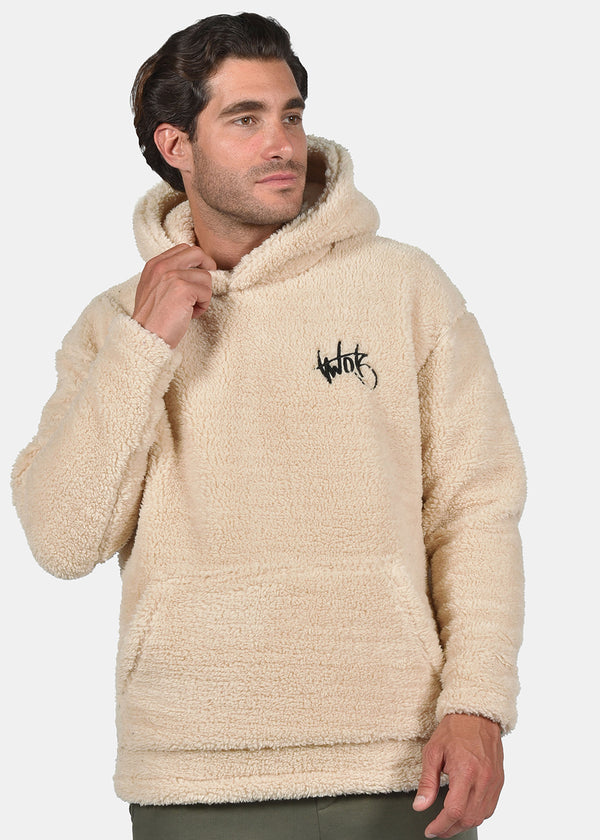 Ανδρική φούτερ με κουκούλα TWO BROTHERS BF-25860-beige