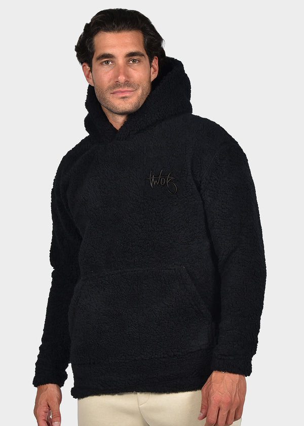 Ανδρική φούτερ με κουκούλα TWO BROTHERS BF-25860-black