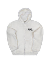 Ανδρική ζακέτα με κουκούλα Two Brothers clothing -BF-25860A-basic logo zip-up hoodie -white 232-39