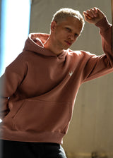 Ανδρικό μακρυμάνικο φούτερ Two Brothers-BF-25940-Dusty Pink regular fit