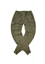GUF CLOTHING - Ανδρικό cargo παντελόνι regular fit - Χακί BF-6637
