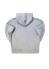 Ανδρική ζακέτα φούτερ με κουκούλα Two Brothers clothing -BF-25910-basic logo zip-up hoodie -ice